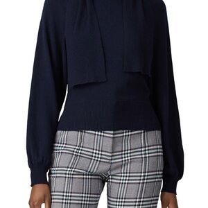See by Chloe blue knit bow sweater